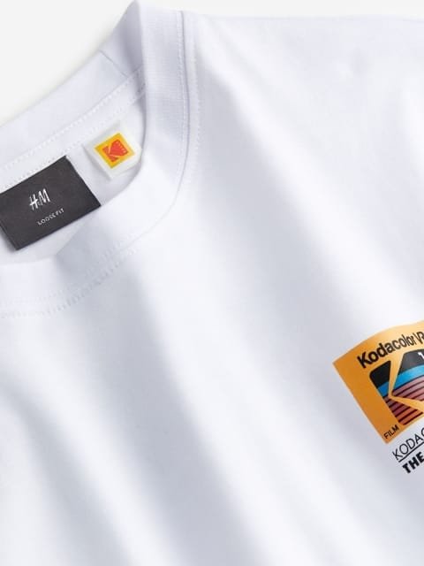 H&M Men Pure Cotton Loose-Fit Tshirt