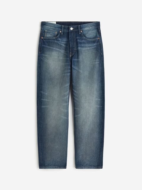 H&M Men Pure Cotton Loose Jeans