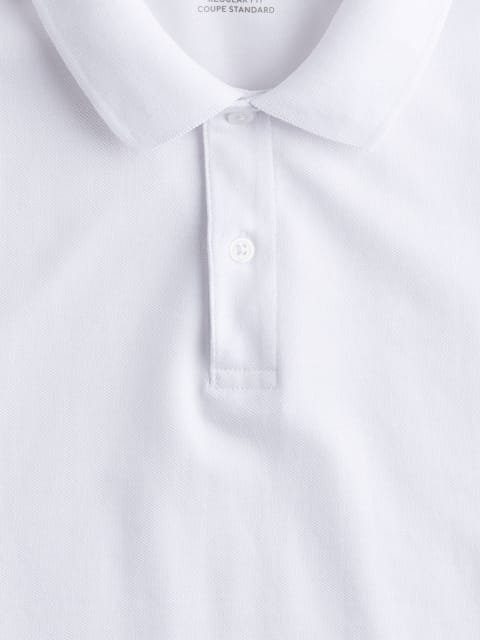 H&M Men Pure Cotton Regular Fit Pique Polo Shirt