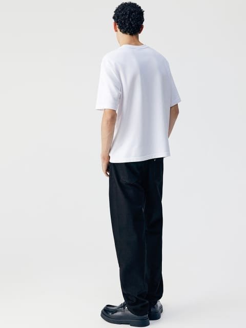 H&M Men Pure Cotton Relaxed-Fit Jeans