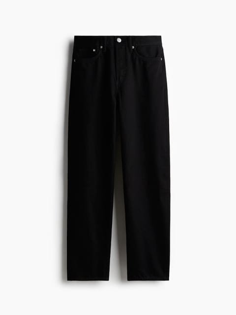 H&M Men Pure Cotton Relaxed-Fit Jeans