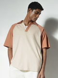 H&M Men Raglan Sleeve Polo T-Shirt