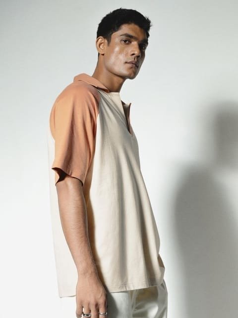 H&M Men Raglan Sleeve Polo T-Shirt