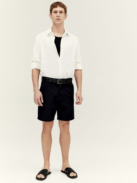 H&M Men Regular Fit Cotton Chino Shorts