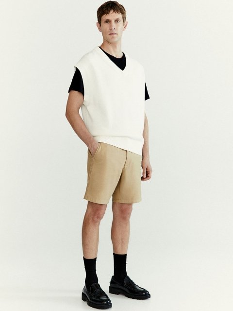 H&M Men Regular Fit Cotton Chino Shorts