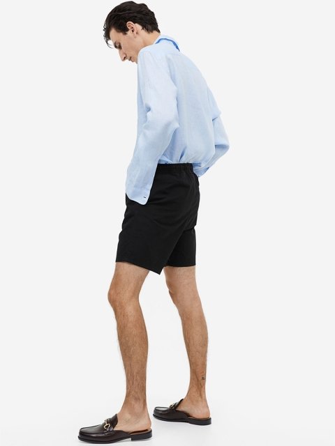 H&M Men Regular Fit Cotton Shorts