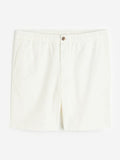 H&M Men Regular Fit Linen-Blend Shorts