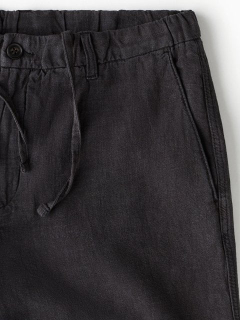 H&M Men Regular Fit Linen Shorts