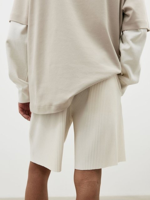 H&M Men Regular Fit Pleated Shorts
