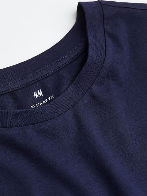H&M Men Regular Fit Round-Neck T-Shirt