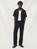 H&M Men Regular Fit Textured Resort Shirts