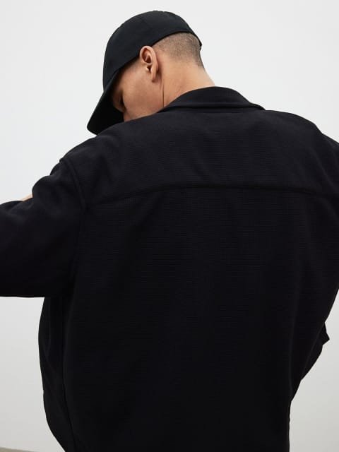 H&M Men Regular Fit Waffled shirt