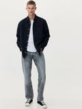 H&M Men Relaxed Fit Cotton Heavy Fade Jeans