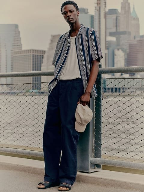 H&M Men Relaxed Fit Worker Trousers