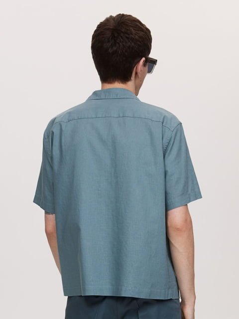 H&M Men Short Sleeves Utility Shirt