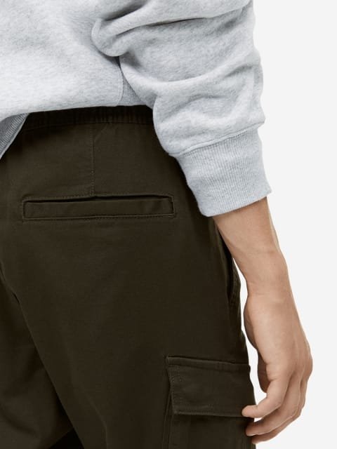 H&M Men Skinny-Fit Cargo Trousers