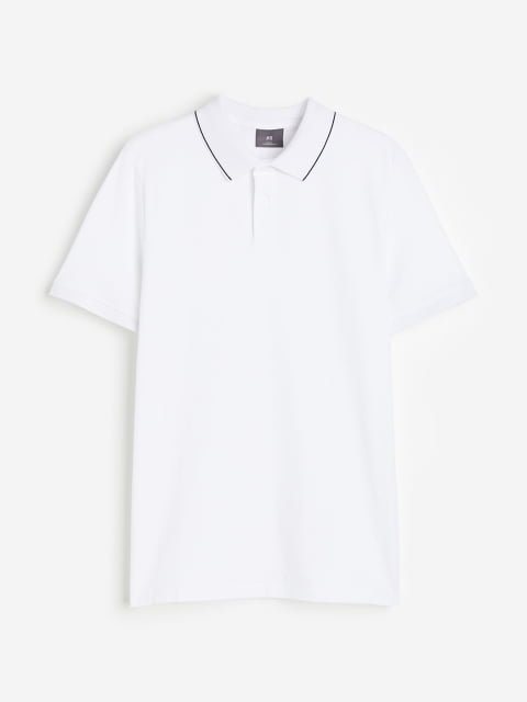 H&M Men Slim Fit Cotton Polo Shirt