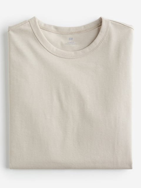 H&M Men Slim Fit Cotton T-Shirt