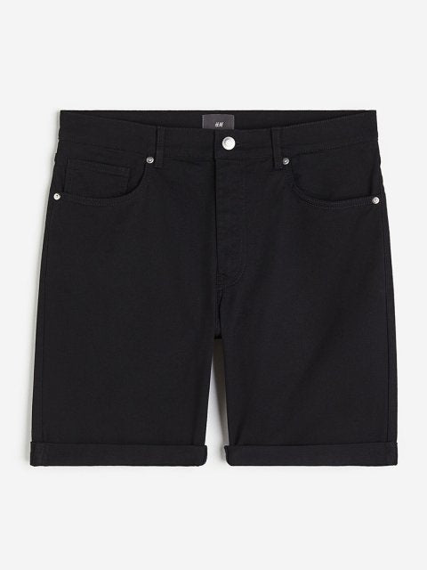 H&M Men Slim Fit Cotton Twill Shorts
