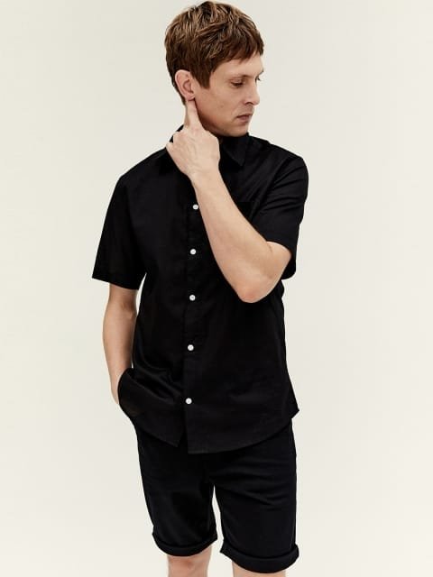 H&M Men Slim Fit Cotton Twill Shorts