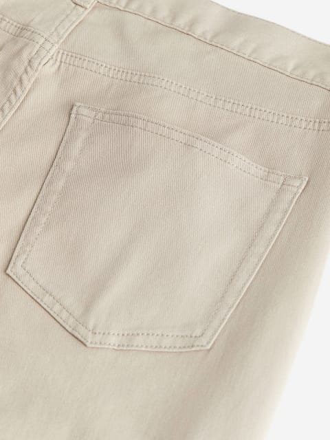 H&M Men Slim Fit Cotton Twill Trousers