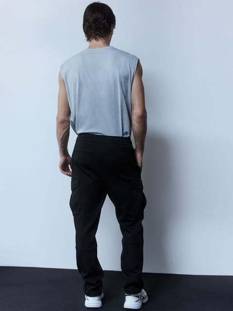 H&M Men Slim Fit Sports Cargo Joggers Trousers