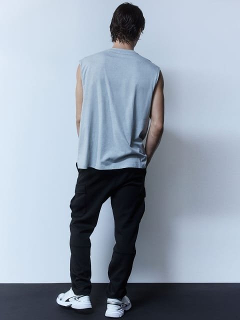 H&M Men Slim Fit Sports Cargo Joggers Trousers