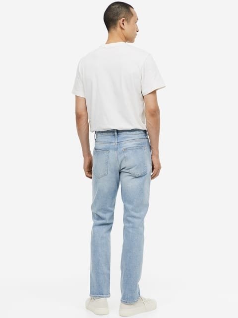 H&M Men Straight-Fit Regular Jeans