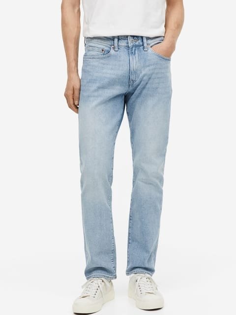 H&M Men Straight-Fit Regular Jeans