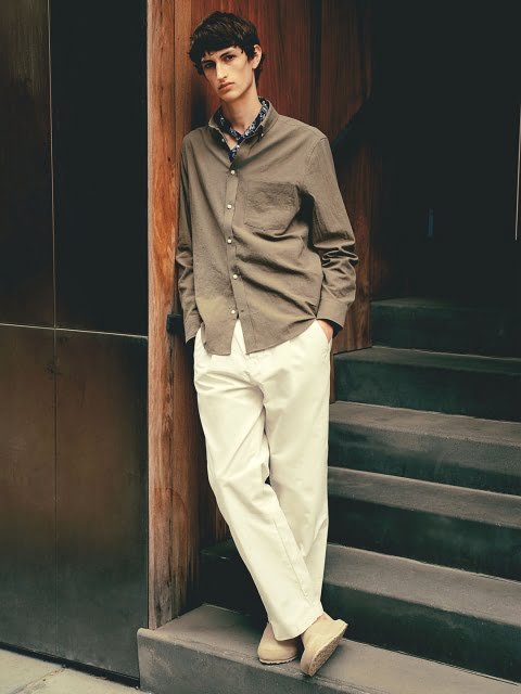H&M Men Textured shirt