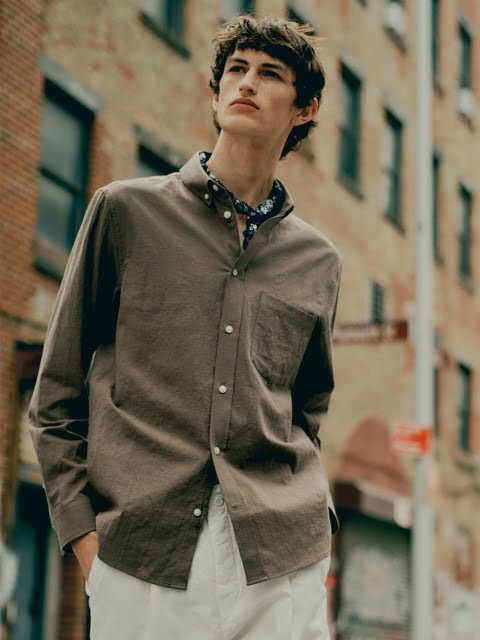 H&M Men Textured shirt
