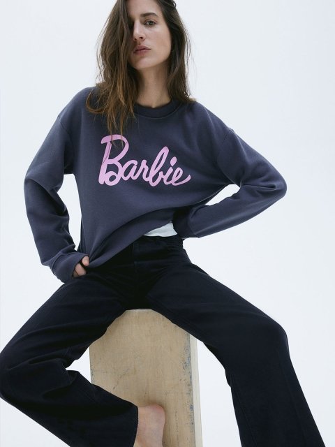 H&M Motif-Detail Sweatshirt
