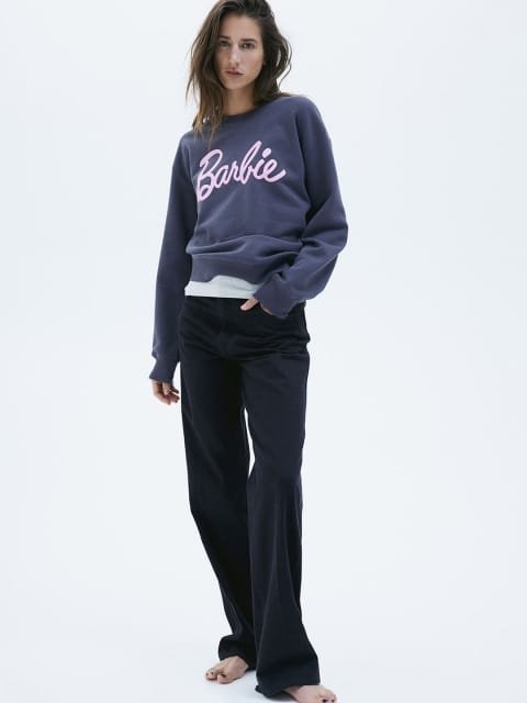 H&M Motif-Detail Sweatshirt