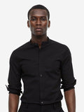 H&M Muscle Fit Grandad Shirt