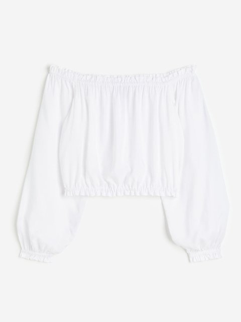H&M Off-the-Shoulder Blouse