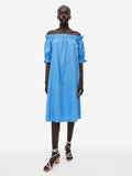 H&M Off-The-Shoulder Pure Cotton Dress