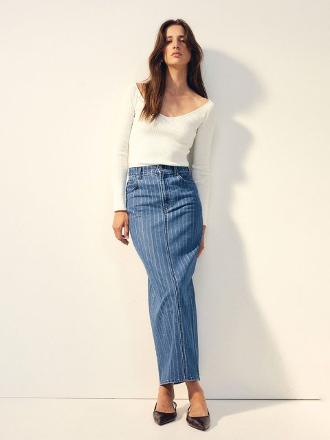H&M Off-The-Shoulder Top