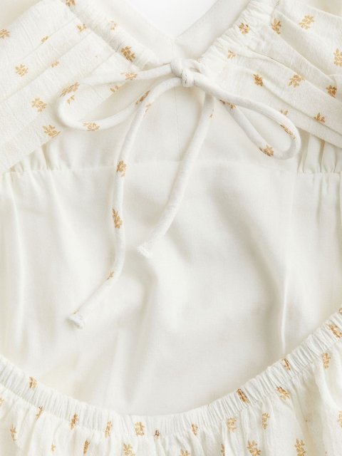 H&M Open-Back Crpe Dress
