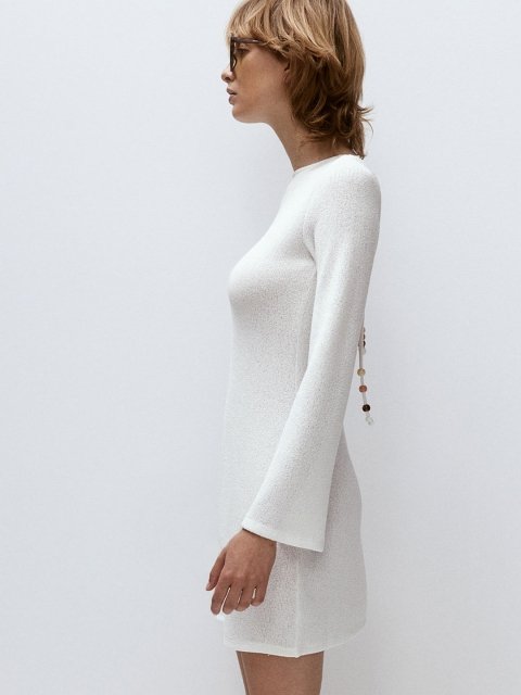 H&M Open-Back Knitted Dress