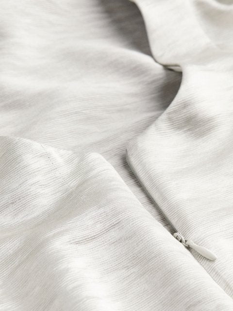 H&M Open-Back Satin Dress