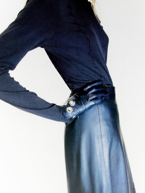 H&M Overlock-Detail Jersey Top