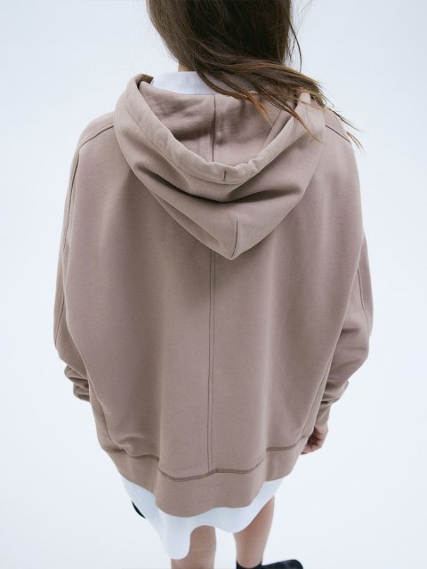 H&M Oversized Cotton Hoodie