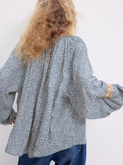 H&M Oversized Crpe Blouse