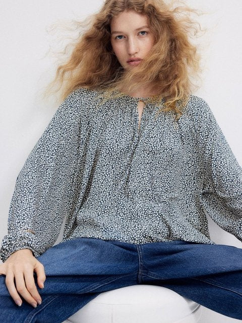 H&M Oversized Crpe Blouse