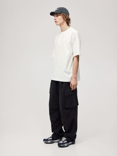 H&M Oversized Fit Cotton T-shirt