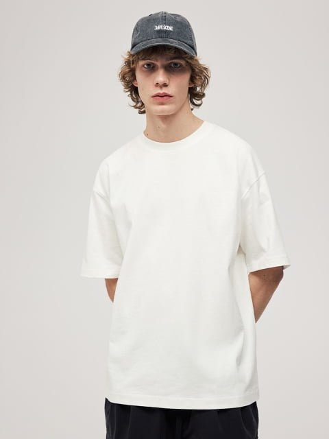 H&M Oversized Fit Cotton T-shirt