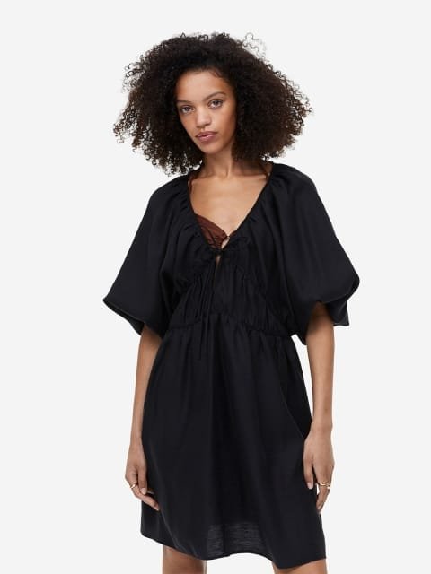 H&M Oversized Lyocell-Blend Dress