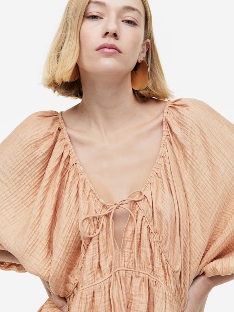 H&M Oversized Lyocell-Blend Dress