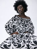 H&M Oversized Off-The-Shoulder Dress