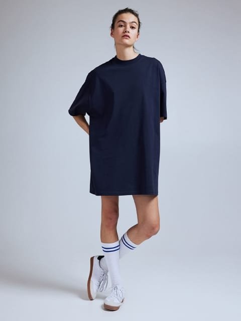 H&M Oversized T-shirt Dress